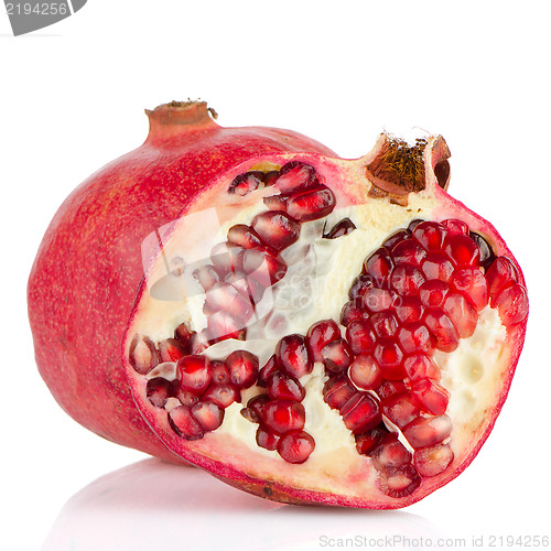 Image of Ripe pomegranate fruit