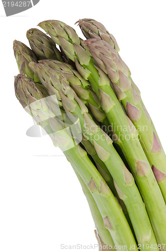 Image of Bunch of green asparagus
