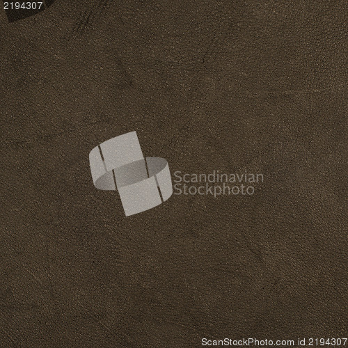 Image of Brown leather texture closeup