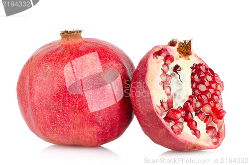 Image of Ripe pomegranate fruit