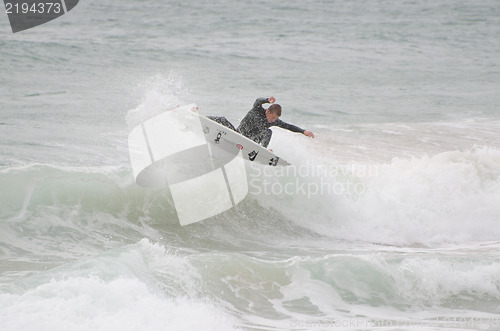 Image of Unidentified surfer