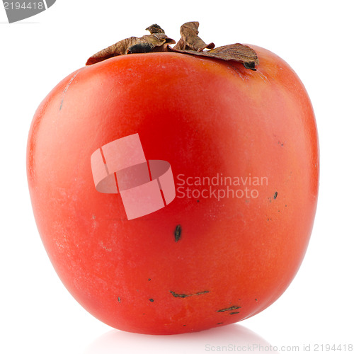 Image of Orange ripe persimmon