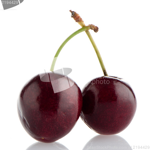 Image of Red cherries