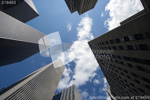 Image of Modern skyscrapers