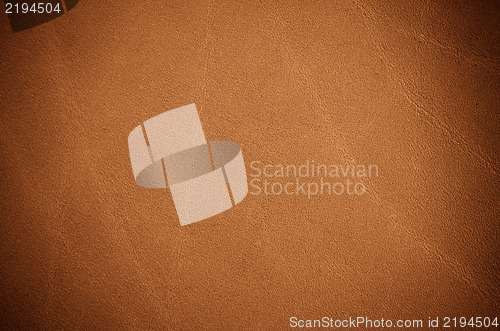 Image of Brown leather texture closeup