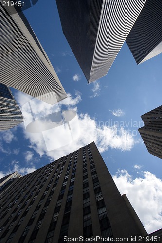 Image of Modern skyscrapers