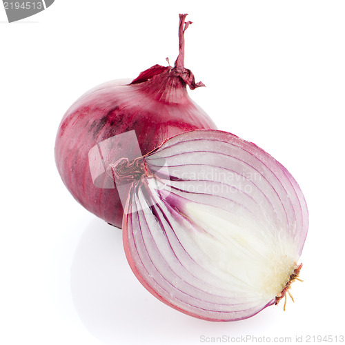 Image of Red sliced onion