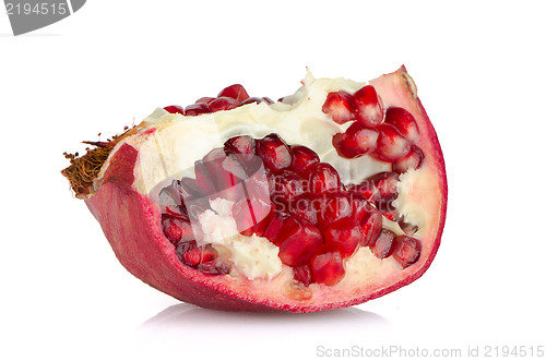 Image of Half pomegranate fruit