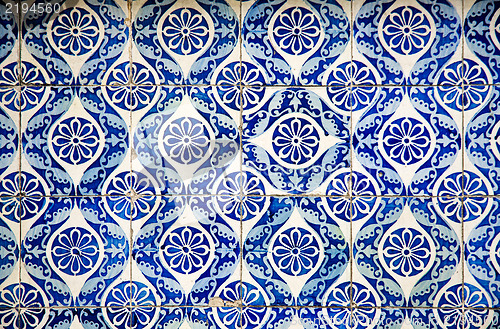 Image of Ornamental old typical tiles