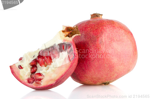 Image of Ripe pomegranate fruit