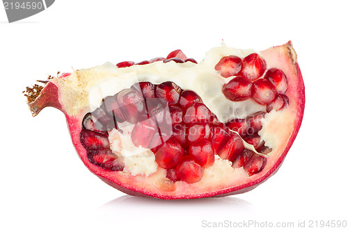 Image of Half pomegranate fruit