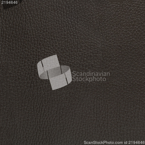 Image of Brown leather texture closeup