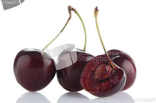 Image of Red cherries 