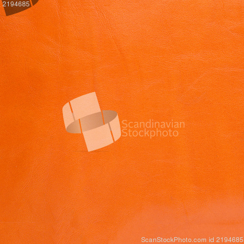 Image of Orange leather background 