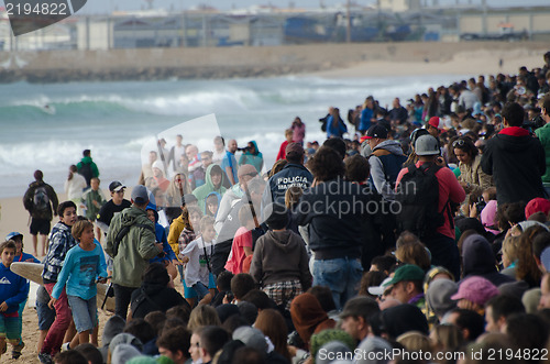 Image of Crowd on the beach