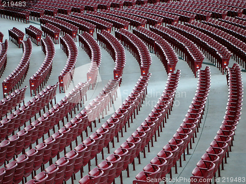 Image of Empty stadium seats