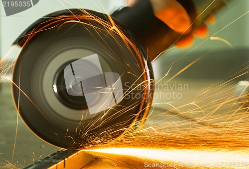 Image of Red hot sparks