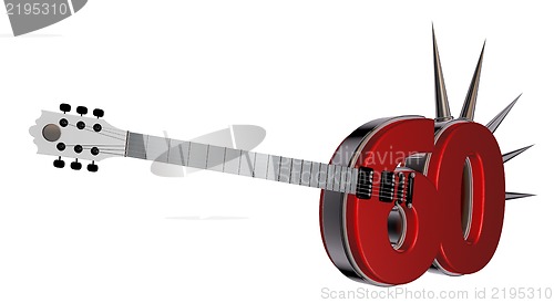 Image of number sixty guitar