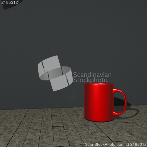 Image of red mug