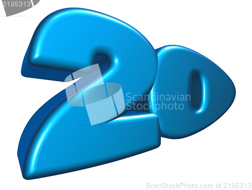 Image of cartoon number