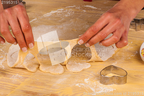 Image of Preparing cookies