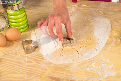 Image of Cutting out dough