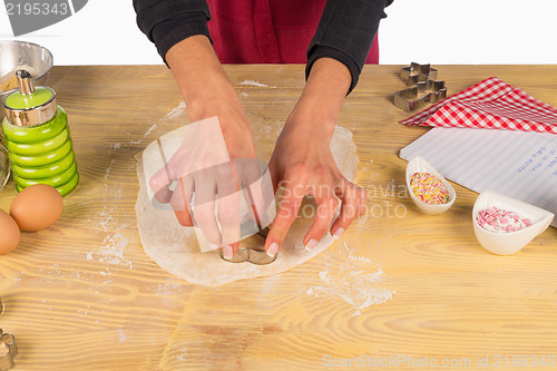 Image of Cutting out dough