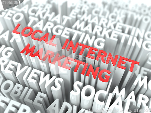 Image of Local Internet Marketing Concept.