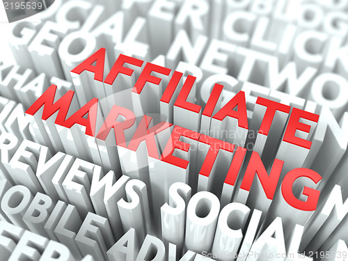 Image of Affiliate Marketing Concept.