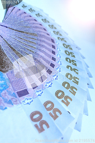 Image of Ukrainian money value of 50 grivnas