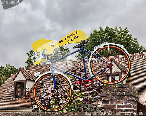 Image of Mascot During Le Tour de France