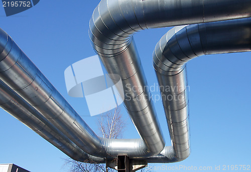 Image of Industrial pipes