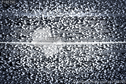 Image of real tv static