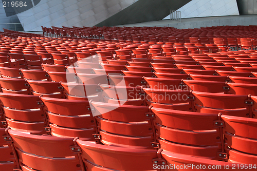 Image of Empty stadium seats