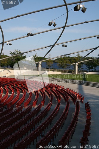 Image of Empty stadium seats