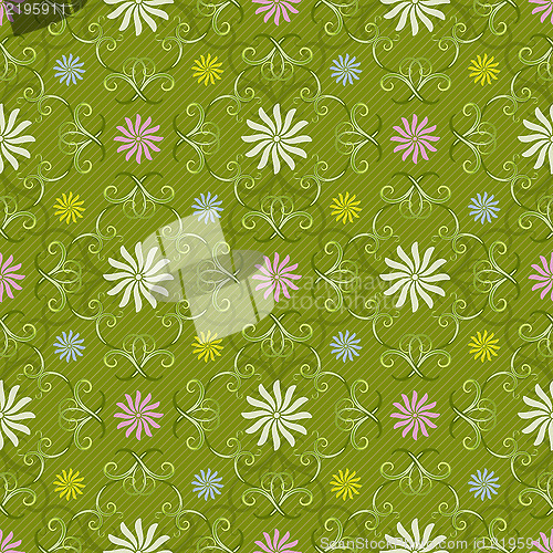 Image of Seamless floral pattern