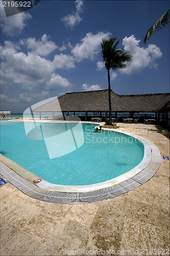 Image of and relax near the caribbean beach 