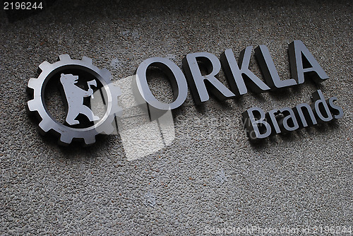 Image of Orkla Brands sign