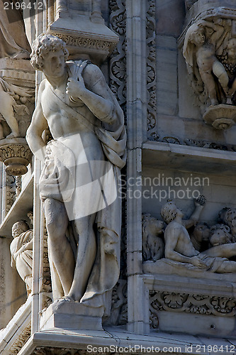 Image of duomo  church in milan