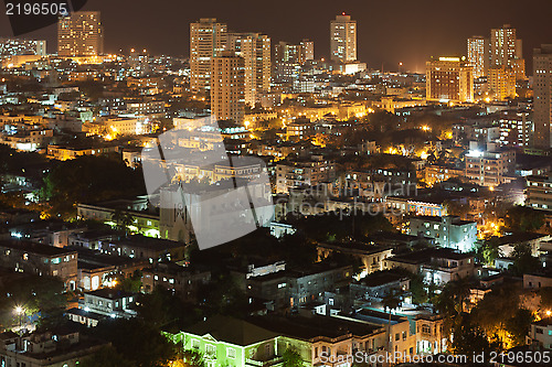 Image of Vedado Quarter at night, Cuba