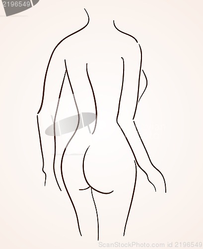 Image of Female Body Silhouette