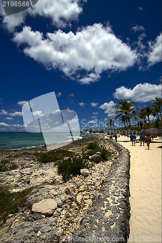 Image of republica dominicana tourist coastline  peace