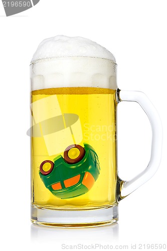 Image of Car in a glass of beer