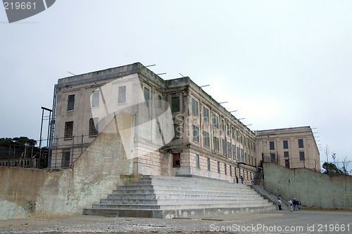 Image of Exercise yard at Alcatraz