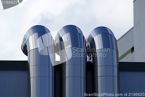 Image of Pipes of ventilation