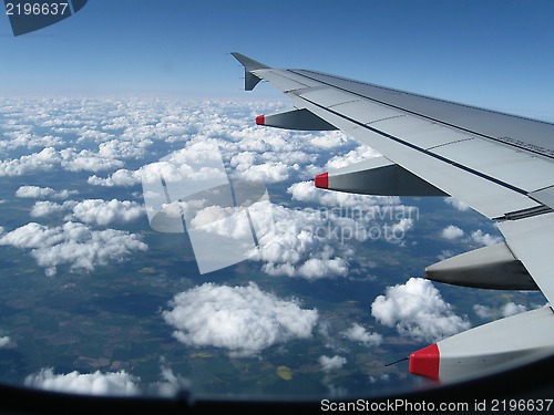 Image of Flying above the clouds