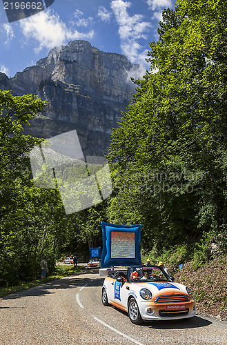 Image of Ibis Budget Truck During Le Tour de France