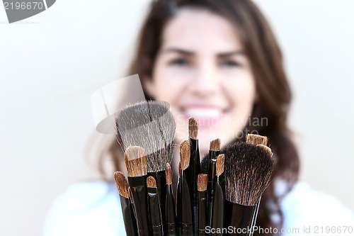 Image of Makeup Brushes