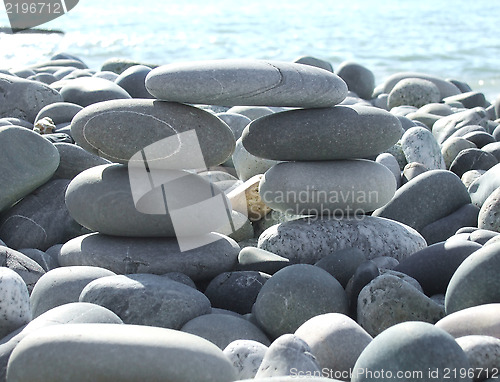 Image of pebble bridge