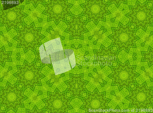 Image of Abstract green pattern